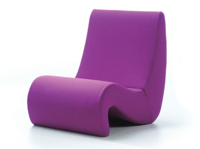 AMOEBE - Fabric armchair _ Vitra
