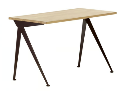COMPAS DIRECTION - Rectangular solid wood writing desk _ Vitra