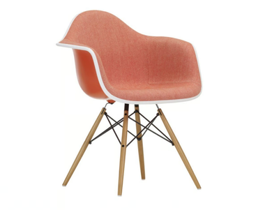 DAW - Upholstered fabric chair with armrests _ Vitra