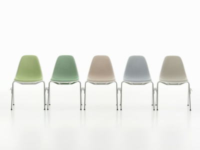 DSS - Stackable fabric training chair _ Vitra