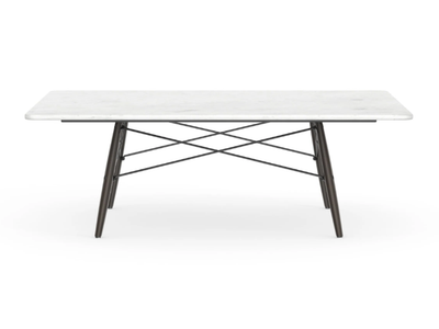 EAMES COFFEE TABLES - Rectangular Carrara marble coffee table _ Vitra