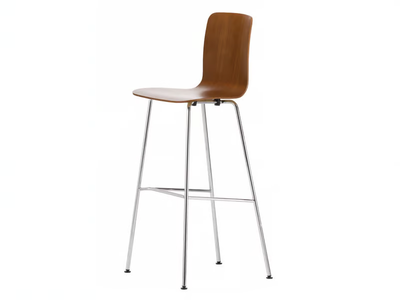 HAL PLY STOOL HIGH - High wooden barstool _ Vitra