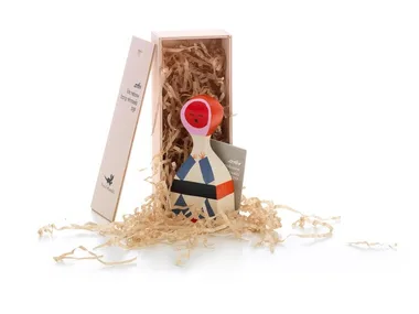 WOODEN DOLL N.18 - Wooden sculpture _ Vitra