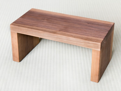 HAKO - Rectangular solid wood bedside table _ Vivere Zen