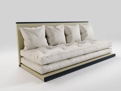 KANTO DOUBLE - Japanese style convertible sofa bed _ Vivere Zen