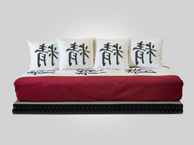 KANTO DOUBLE LUX - Fabric sofa bed _ Vivere Zen