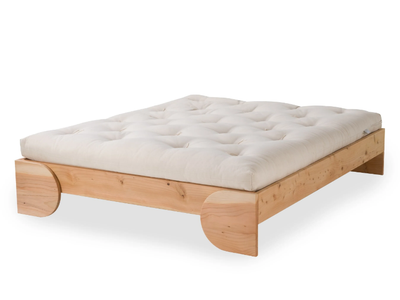 TARASSACO ALTO - Tatami solid wood double bed _ Vivere Zen