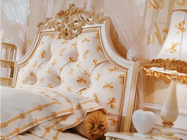 ROMEO - Tufted upholstered headboard _ VOLPI