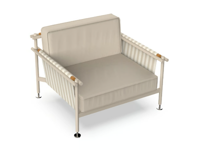 HAMPTONS - Fabric garden armchair with armrests _ VONDOM