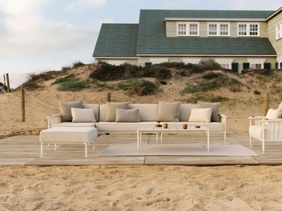HAMPTONS - Sectional fabric garden sofa _ VONDOM