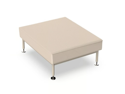 HAMPTONS - Square fabric garden pouf _ VONDOM