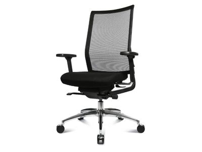 ERGOMEDIC 100-2 - Swivel office chair with 5-Spoke base _ Wagner