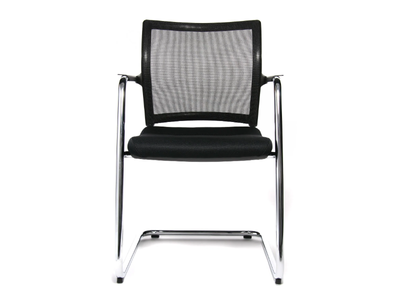 ERGOMEDIC 110-2 - Cantilever reception chair with armrests _ Wagner