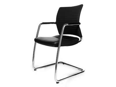 ERGOMEDIC 110-3 - Cantilever reception chair with armrests _ Wagner