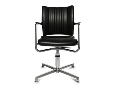 TITAN LIMITED S 3D VISIT - Swivel with 4-spoke base chair with armrests _ Wagner