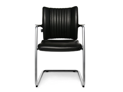 TITAN LIMITED S VISIT - Cantilever reception chair with armrests _ Wagner