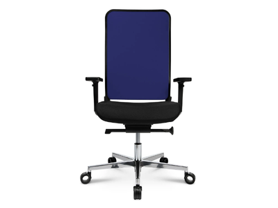 W-1 C HIGH - Height-adjustable fabric office chair with armrests _ Wagner