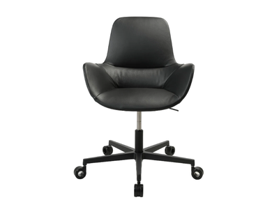 W-CLUB COMPACT - Swivel chair with castors with 5-spoke base _ Wagner
