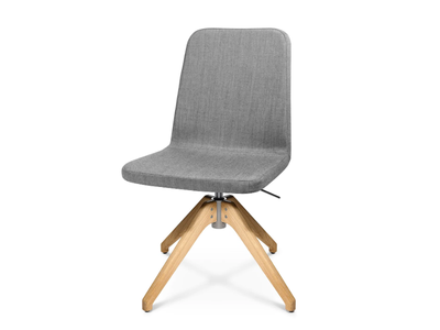 W-CUBE 2 - Swivel trestle-based easy chair _ Wagner