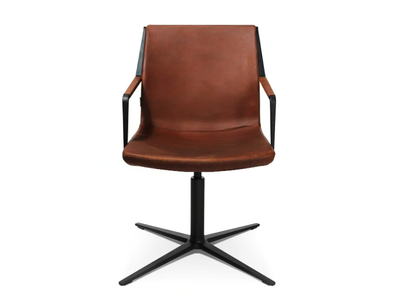 W-CUBE 3 - Swivel with 4-spoke base easy chair _ Wagner
