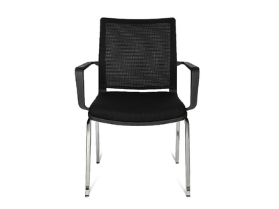 W70 - Reception chair with armrests _ Wagner