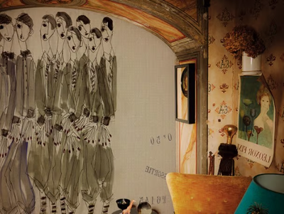 ACADÉMIE ROYALE - Ecological fire retardant wallpaper _ Wall&decò