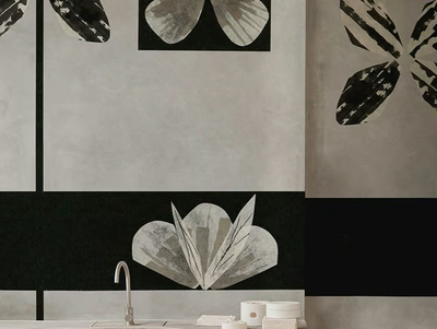 FLAWLESS - Glass-fibre bathroom wallpaper _ Wall&decò