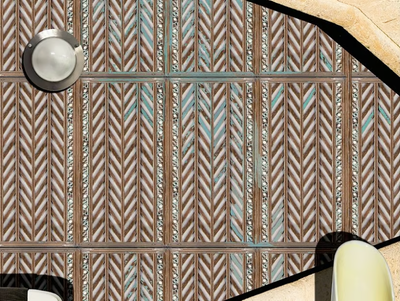 TURQUOISE - Vinyl wallpaper _ Wall&decò