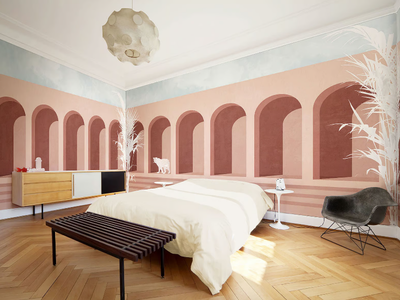 A TUTTO SESTO - Geometric wallpaper, PVC free, eco-friendly, washable _ WallPepper®/Group
