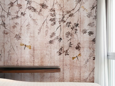 BUG LIFE - Oriental wallpaper, eco-friendly, PVC free and washable _ WallPepper®/Group