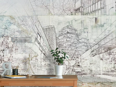 EASY RIDER - Modern wallpaper, eco-friendly, PVC free and washable _ WallPepper®/Group