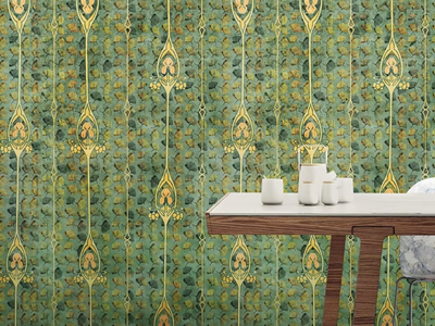 GINKGO - Wallpaper, PVC free, eco, washable _ WallPepper®/Group