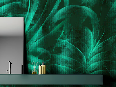INCENSE - Tropical wallpaper, PVC free, eco-friendly, washable _ WallPepper®/Group