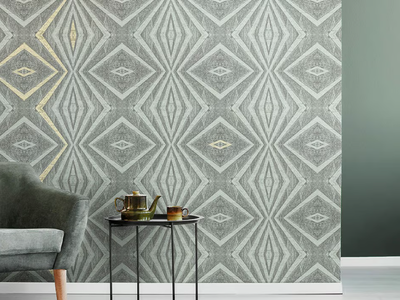 INFINITY - Geometric wallpaper, PVC free, eco-friendly, washable _ WallPepper®/Group