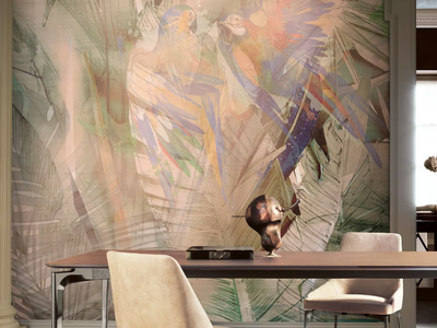 MODERN JUNGLE - Tropical wallpaper, eco-friendly, PVC free and washable _ WallPepper®/Group