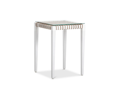 DELTA - Square aluminium coffee table _ Walters