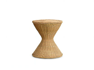 FRENCH BRAID - Round resin garden side table _ Walters