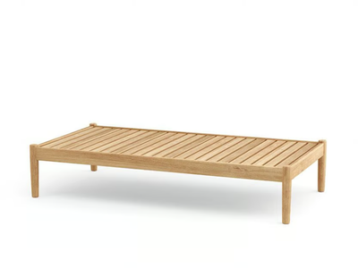 GEORGICA - Rectangular teak coffee table _ Walters