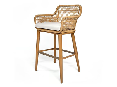ITALIA - Barstool with armrests _ Walters