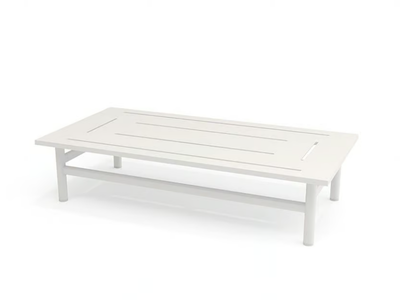 STRINGER - Low rectangular aluminium coffee table _ Walters