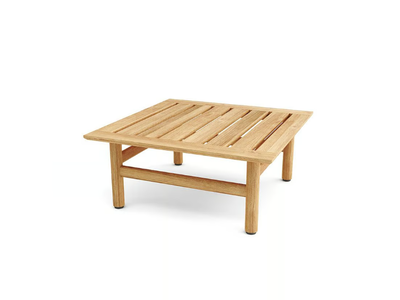 STRINGER - Square teak coffee table _ Walters