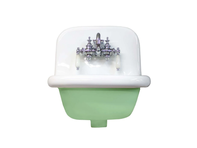 COUPE D’FRANCAIS - Wall-mounted cast iron handrinse basin _ WatermarkFixtures