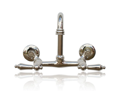 WMF-LF-604-ML - 2 hole wall-mounted brass washbasin mixer _ WatermarkFixtures
