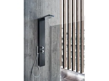 MONTE BALDO - Wall-mounted shower panel with hand shower _ WEISS-STERN