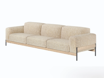 BOWIE - 3 seater sectional fabric sofa _ Wewood