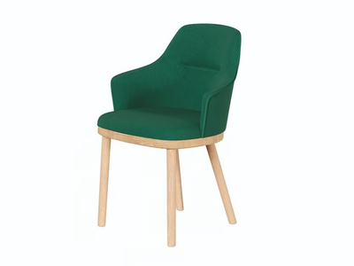 SARTOR - Upholstered fabric chair with armrests _ Wewood