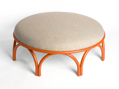 ARCADIA - Round fabric pouf _ Wiener GTV Design