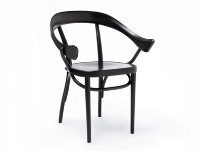 BISTROTSTUHL - Wooden lunch armchair _ Wiener GTV Design