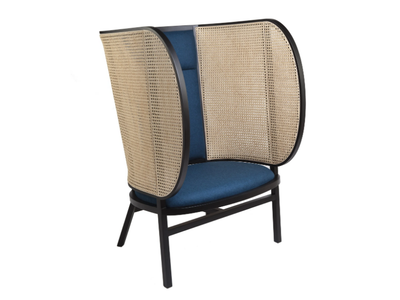 HIDEOUT LOUNGE CHAIR - Beech armchair high-back _ Wiener GTV Design
