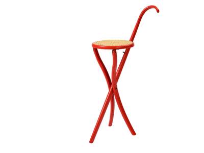 STOCKSESSEL - Folding beech stool _ Wiener GTV Design
